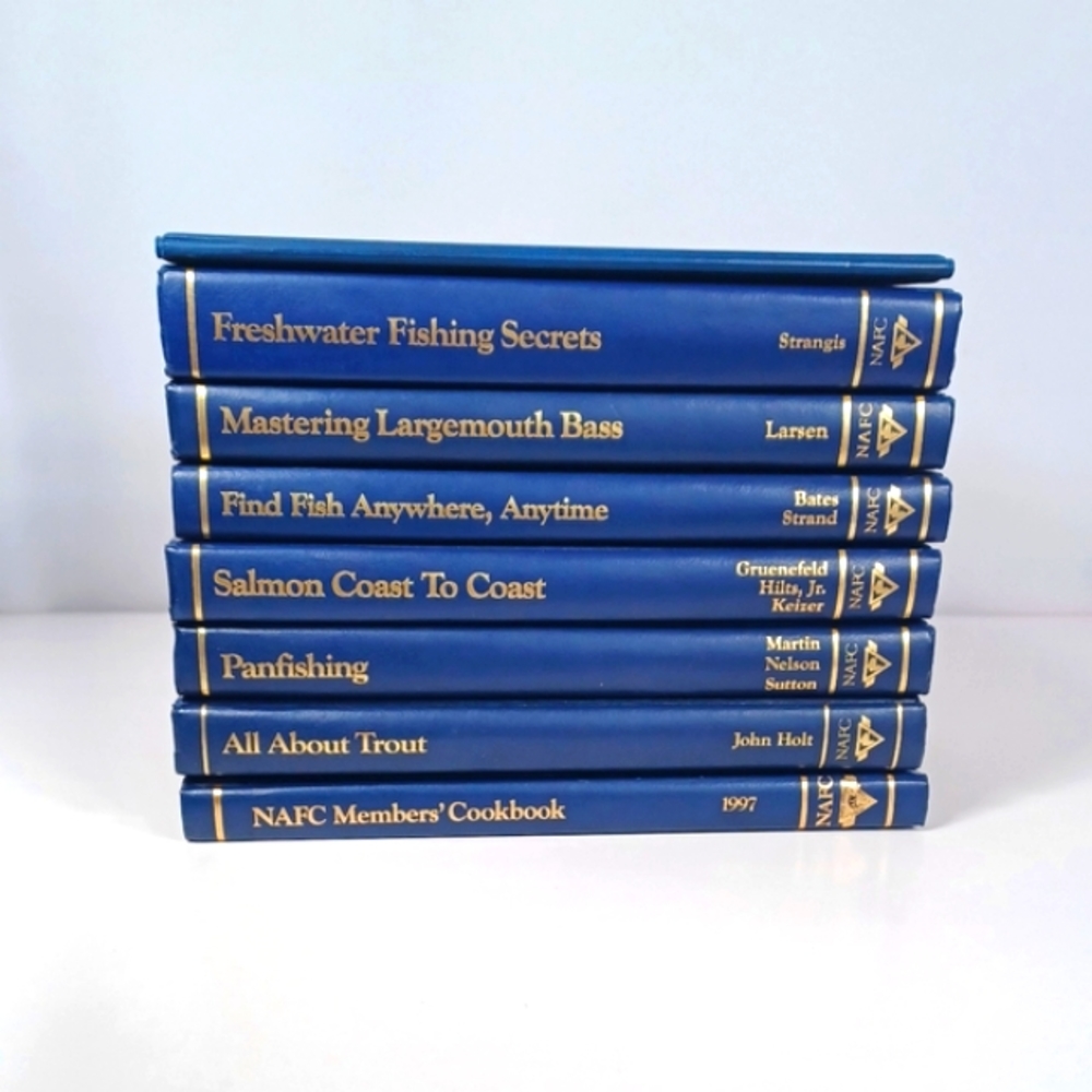 Fishing books, cook book & coins(Set) Hard bound.🔥🔥🔥🔥🔥